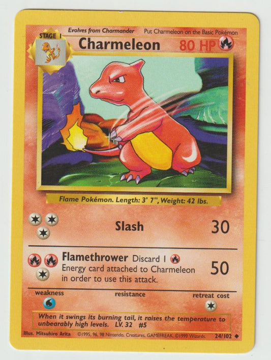 24/102: Charmeleon – Fire – Uncommon
