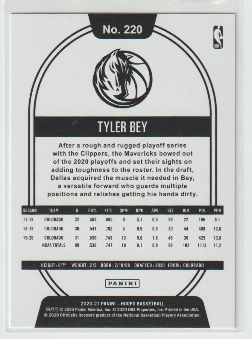 220 Tyler Bey - Dallas Mavericks