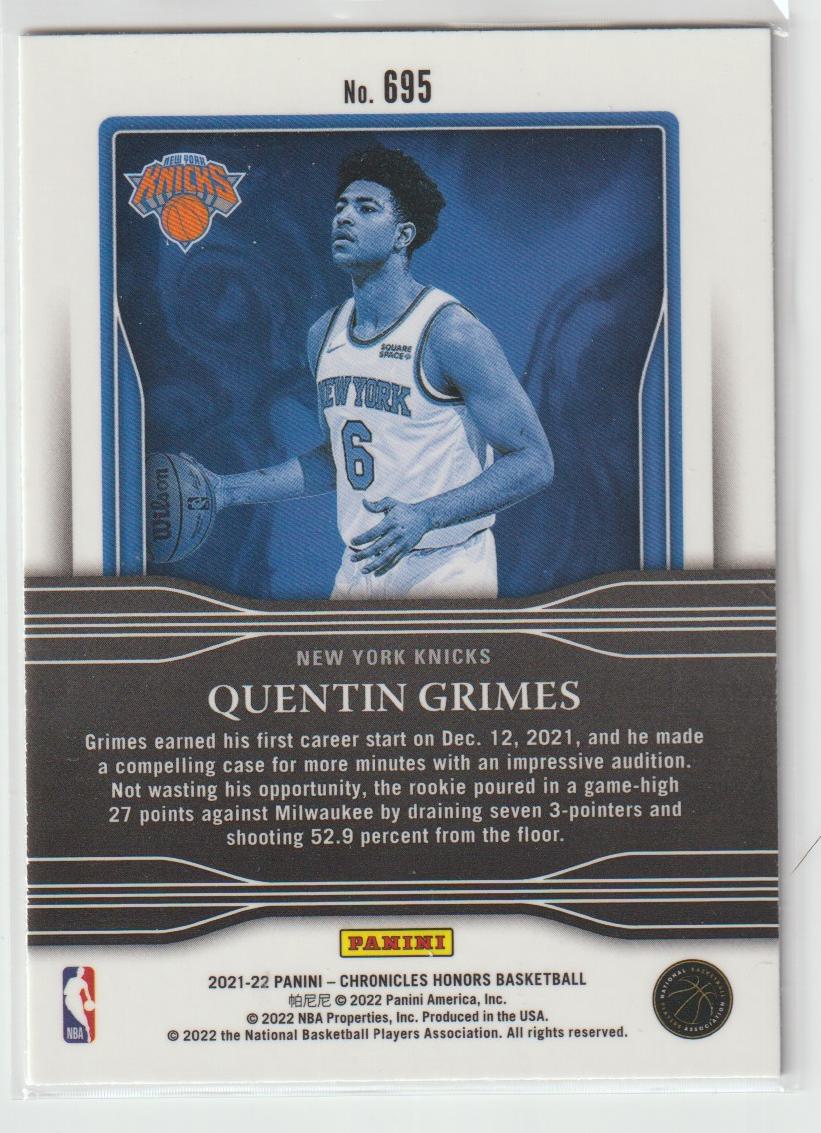 695 Quentin Grimes - New York Knicks