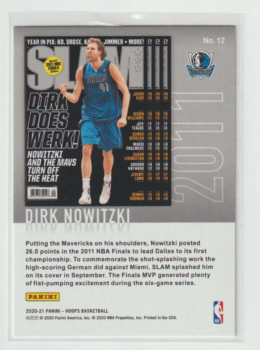 Slam 012 Dirk Nowitzki - Dallas Mavericks