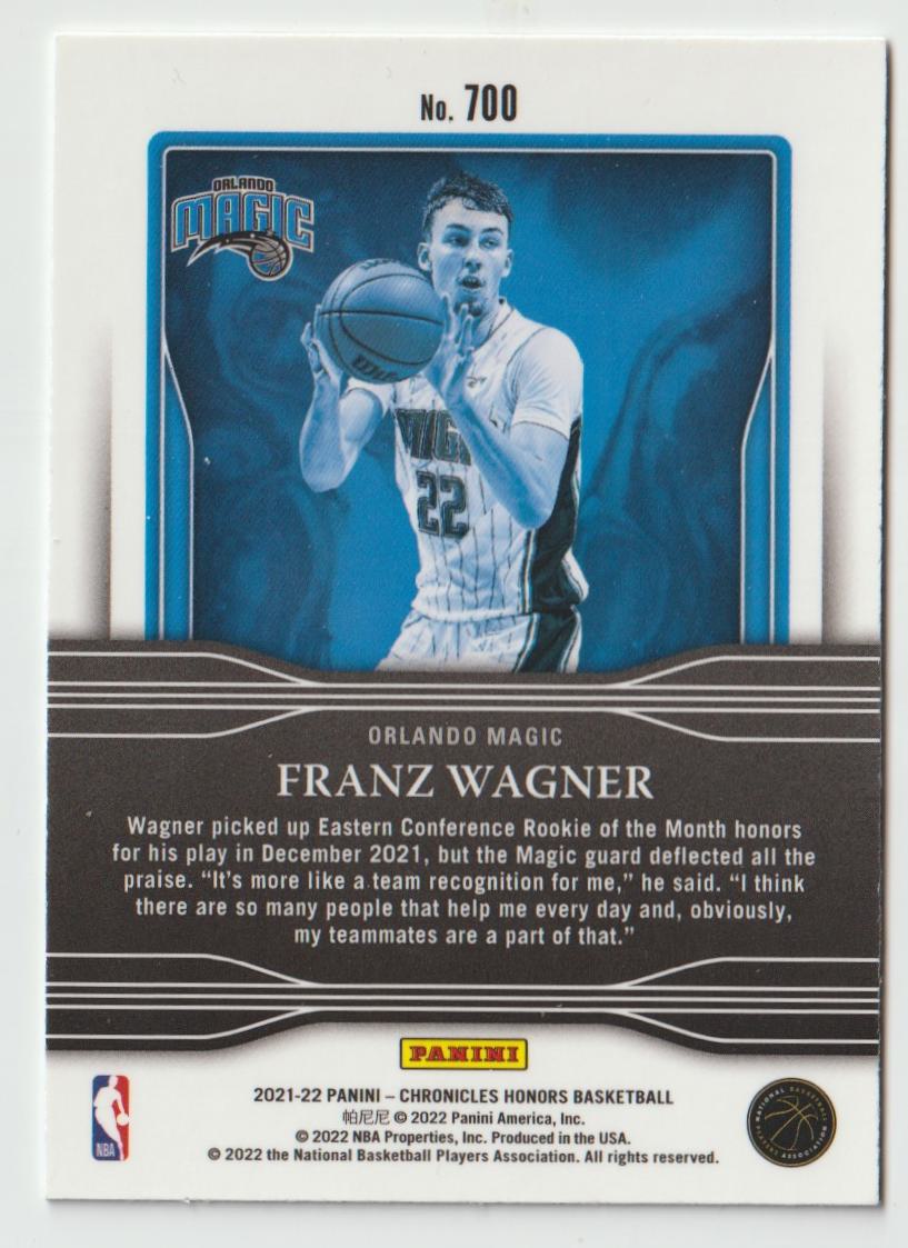 700 Franz Wagner - Orlando Magic