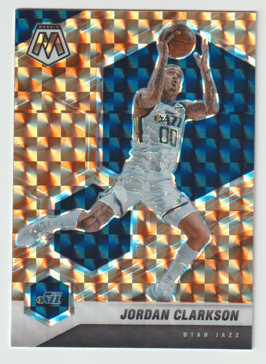 002 Jordan Clarkson - Utah Jazz Reactive Orange