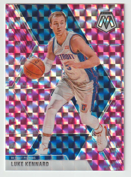 027 Luke Kennard - Detroit Pistons Camo Pink