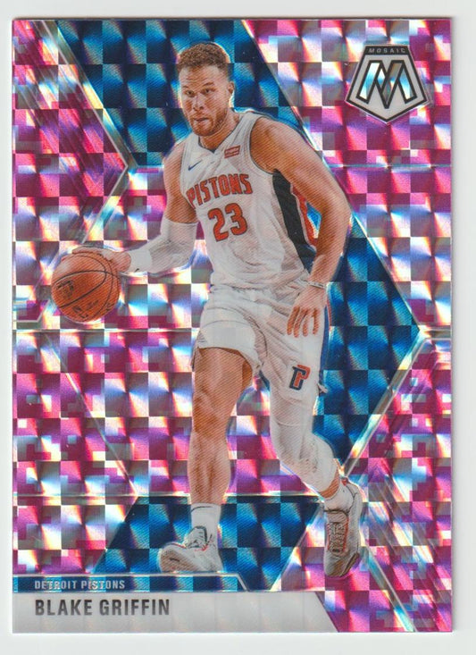 037 Blake Griffin - Detroit Pistons Camo Pink