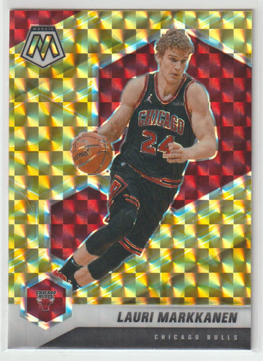 004 Lauri Markkanen - Chicago Bulls Reactive Yellow