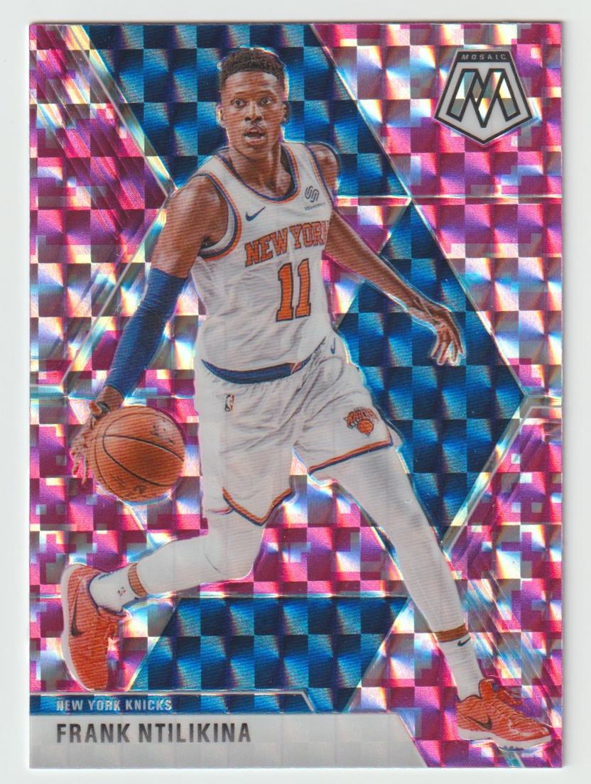 091 Frank Ntilikina - New York Knicks Camo Pink