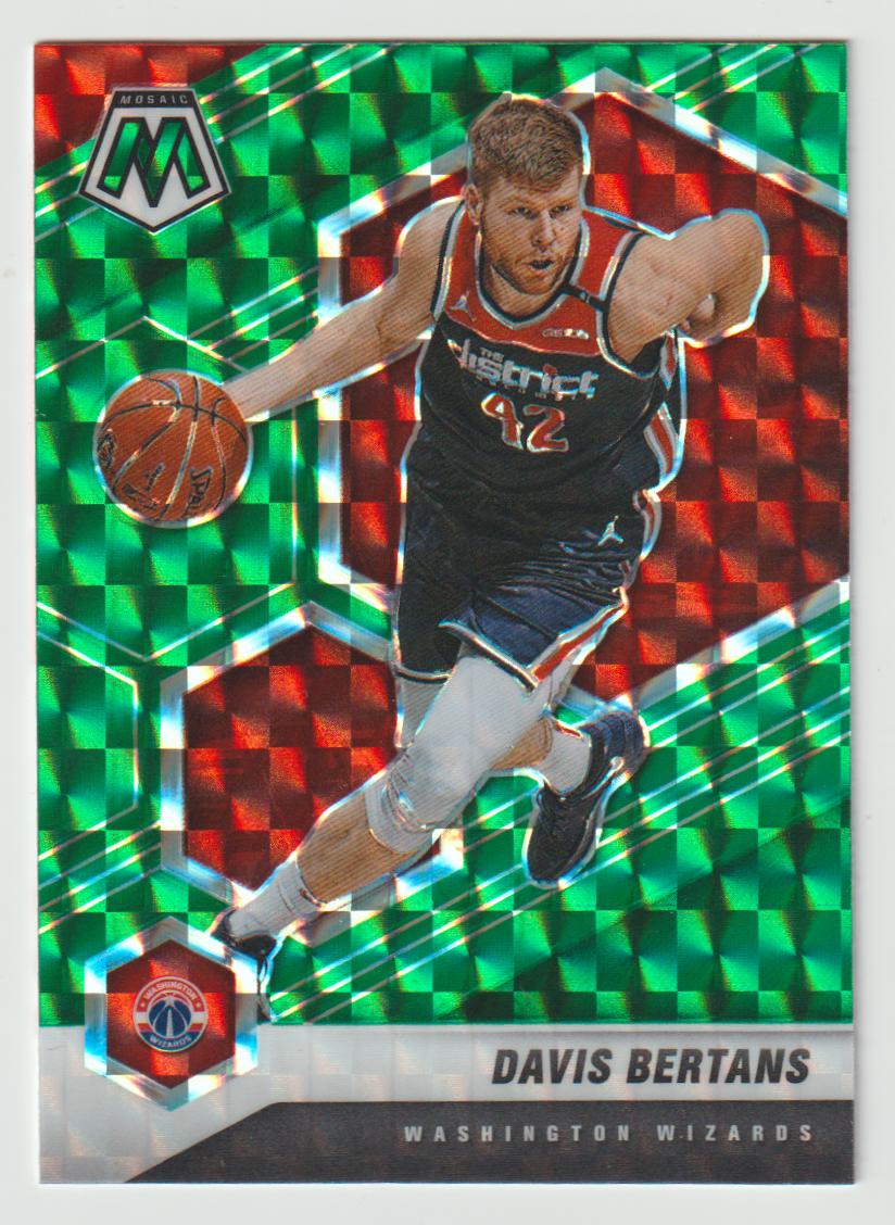 010 Davis Bertans - Washington Wizards Green