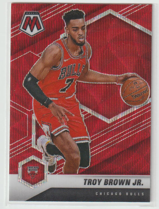 011 Troy Brown Jr. - Chicago Bulls Red Wave