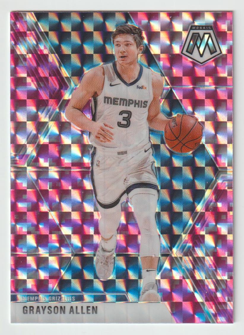 116 Grayson Allen - Memphis Grizzlies Camo Pink