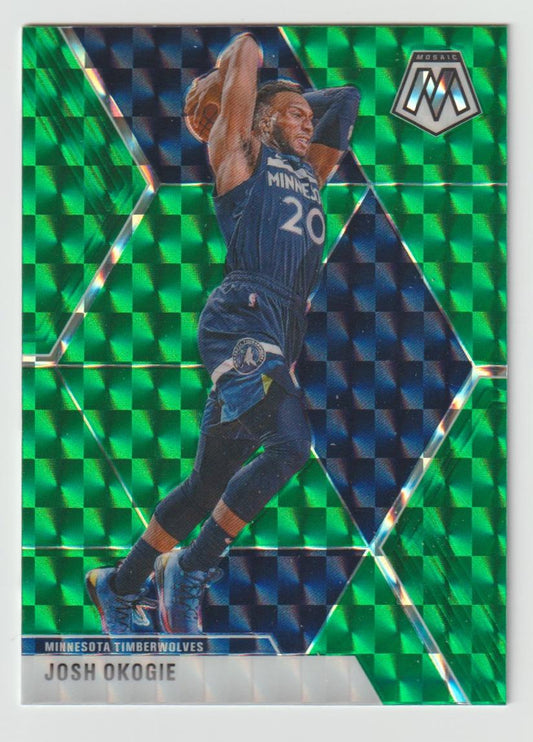 113 Josh Okogie - Minnesota Timberwolves Green