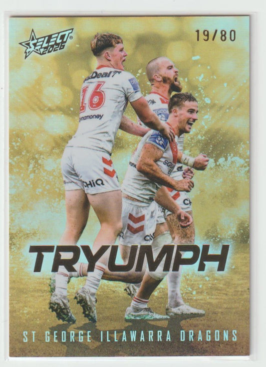 TG083 St George Illawarra Dragons Team 19/80