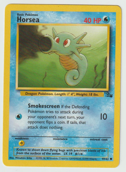 49/62: Horsea – Water – Common