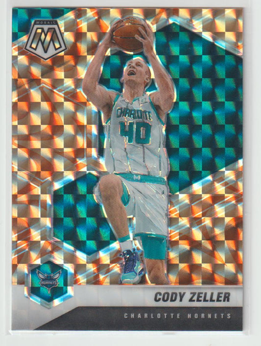 014 Cody Zeller - Charlotte Hornets Reactive Orange