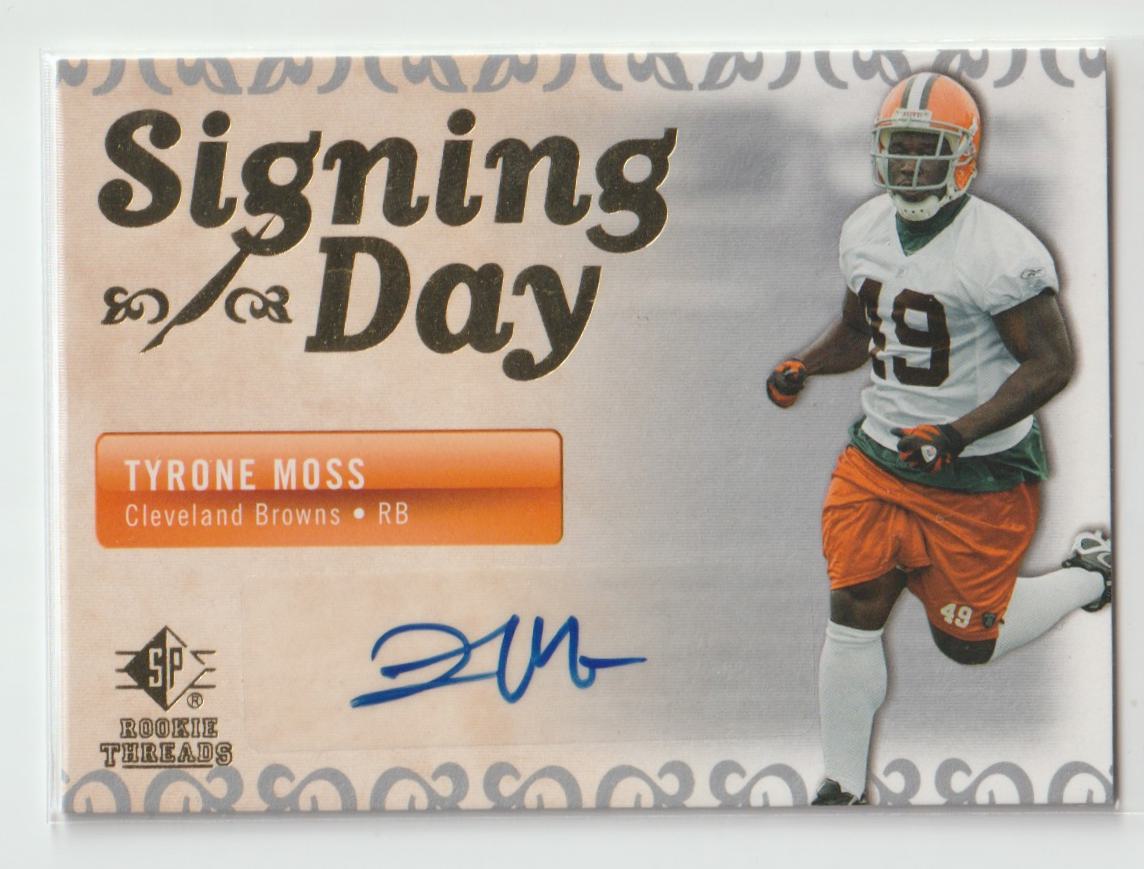 Signing Day SDA-TM Tyrone Moss Cleveland Browns