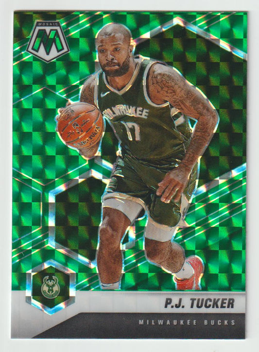 019 P.J. Tucker - Milwaukee Bucks Green