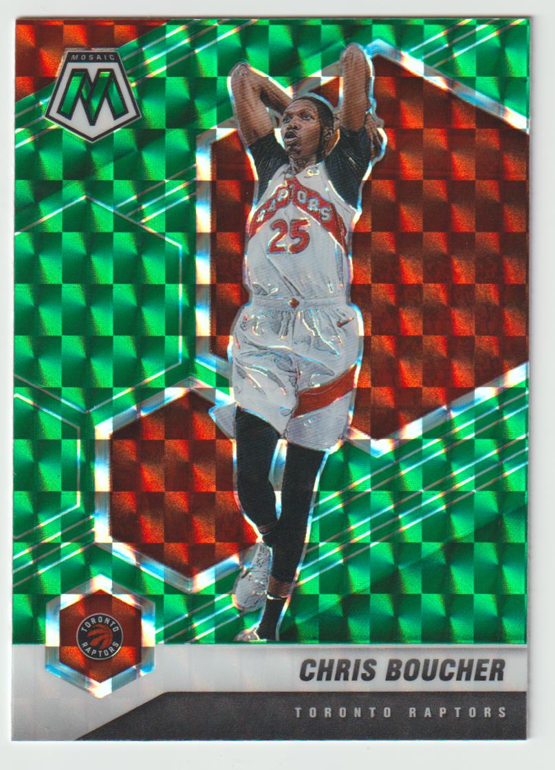 020 Chris Boucher - Toronto Raptors Green