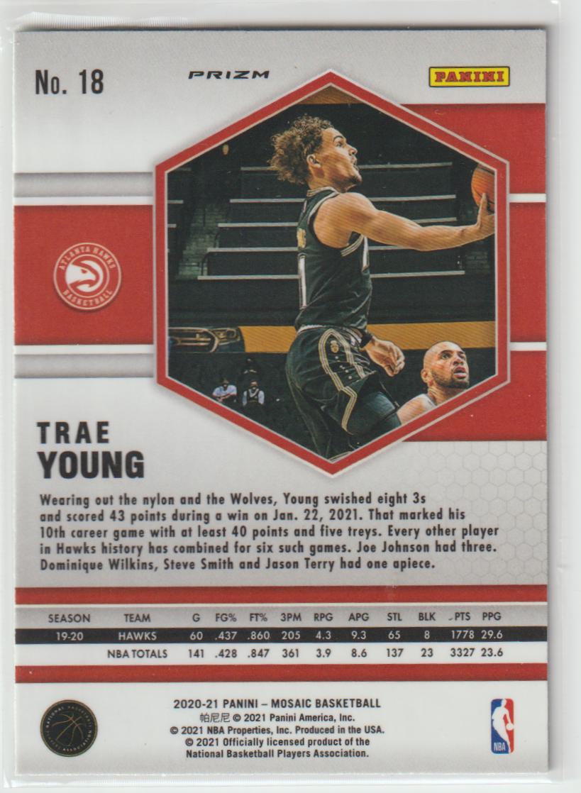 018 Trae Young - Atlanta Hawks Green