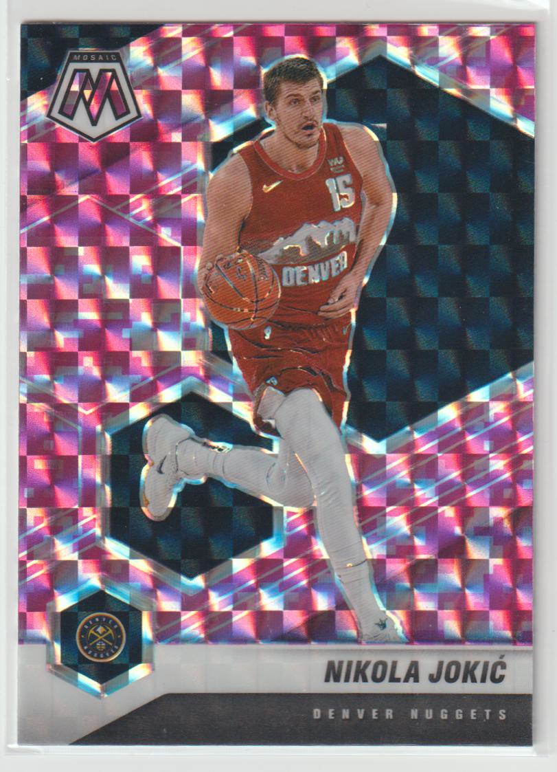 021 Nikola Jokic - Denver Nuggets Camo Pink