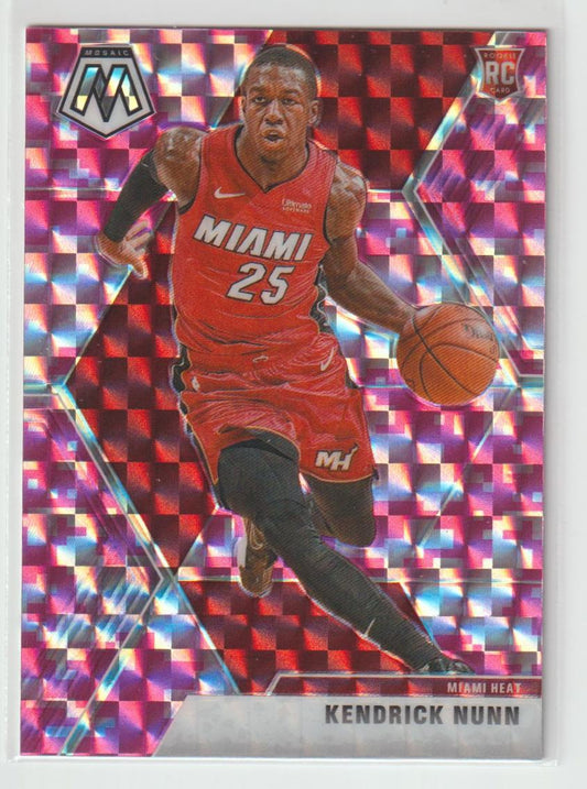 234 Kendrick Nunn - Miami Heat Camo Pink