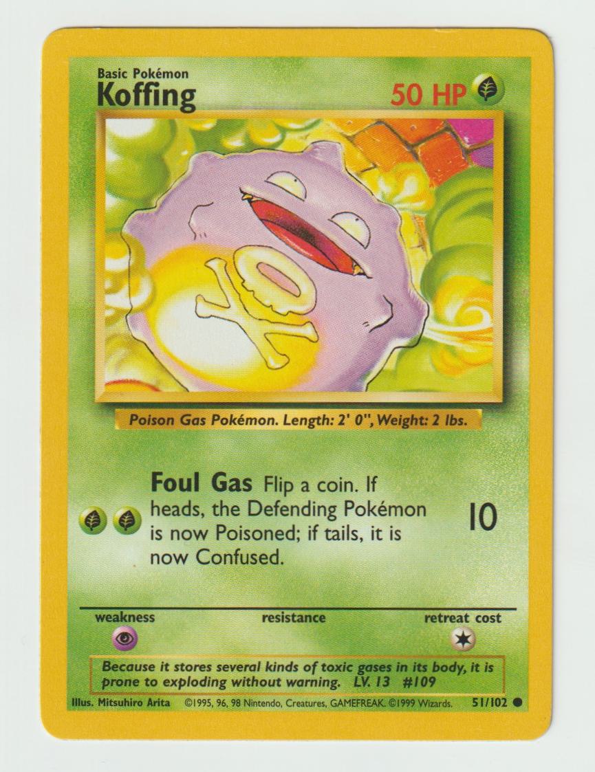 51/102: Koffing – Grass – Common