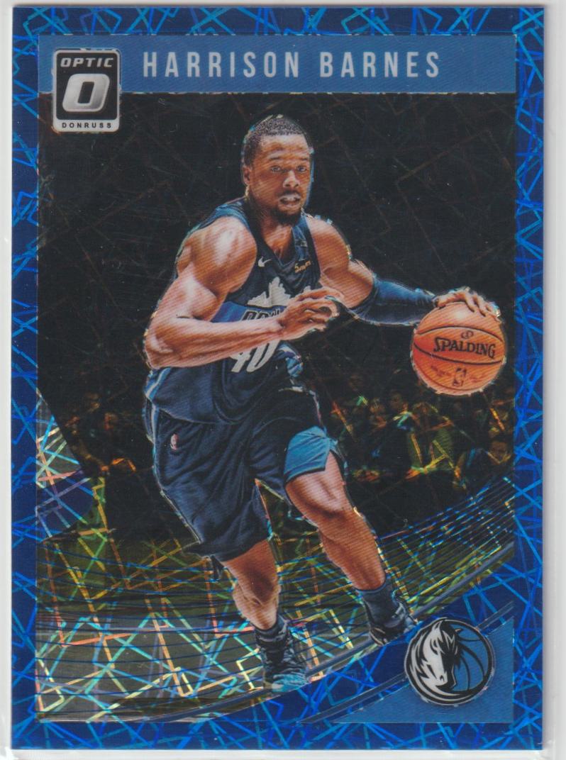 030 Harrison Barnes - Dallas Mavericks Blue Velocity