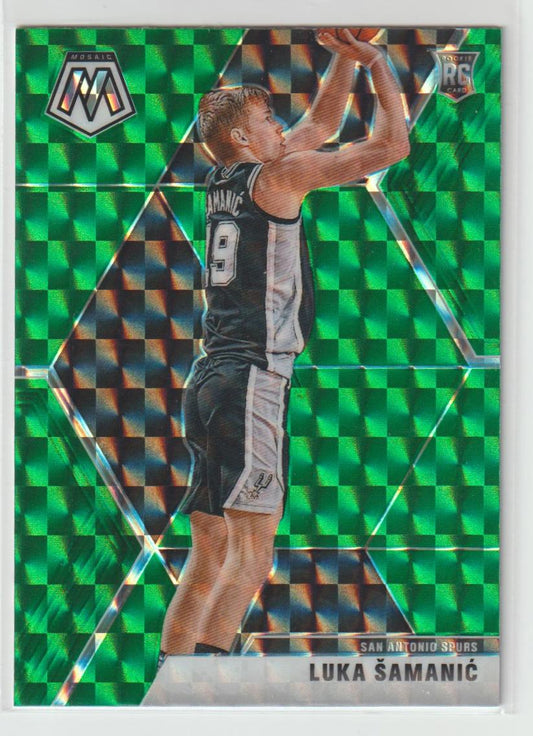 235 Luka Samanic - San Antonio Spurs Green