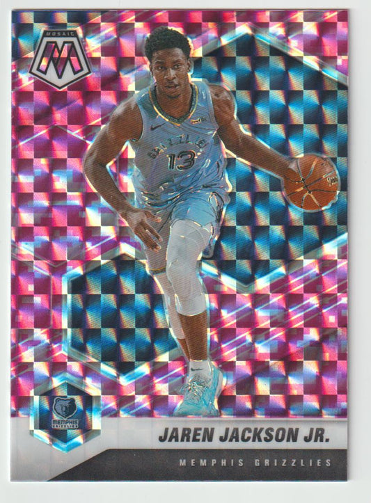 029 Jaren Jackson Jr. - Memphis Grizzlies Camo Pink