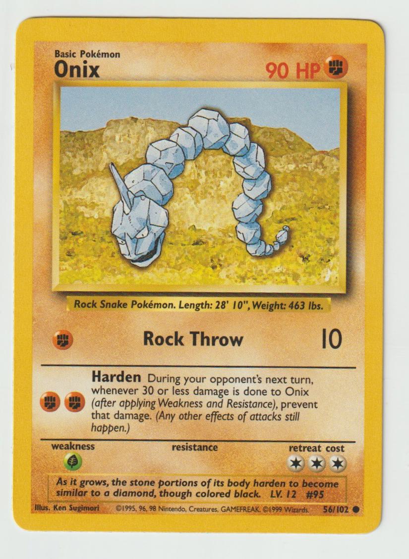 56/102: Onix – Fighting – Common