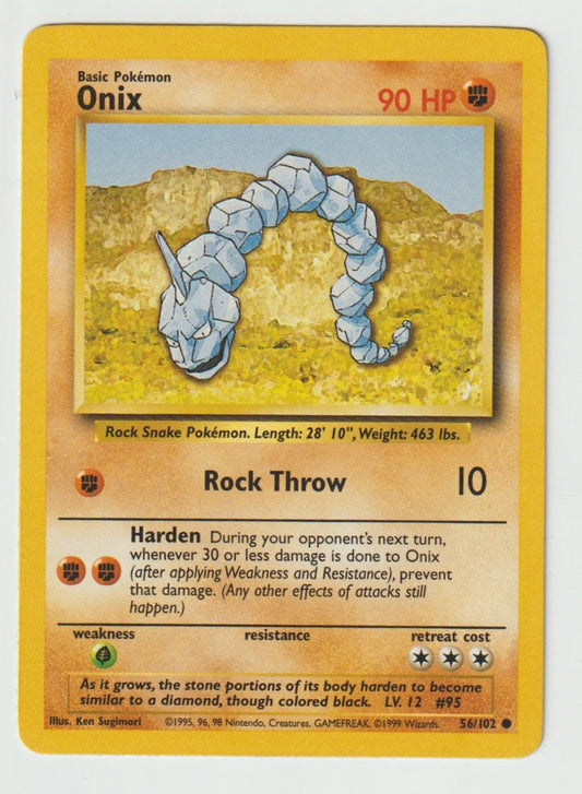 56/102: Onix – Fighting – Common