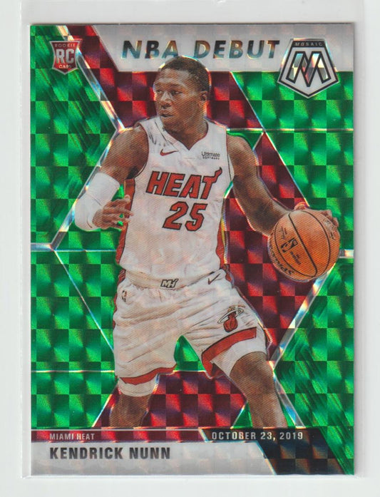 268 Kendrick Nunn - Miami Heat Green