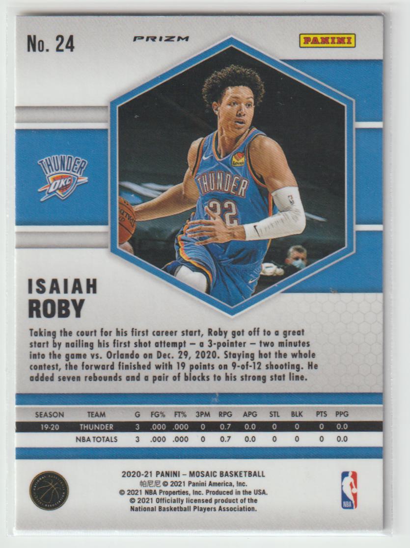 024 Isaiah Roby - Oklahoma City Thunder Silver