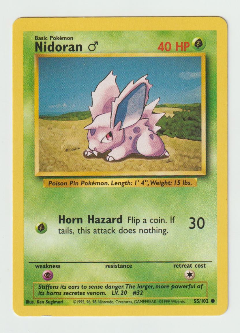 55/102: Nidoran – Grass – Common