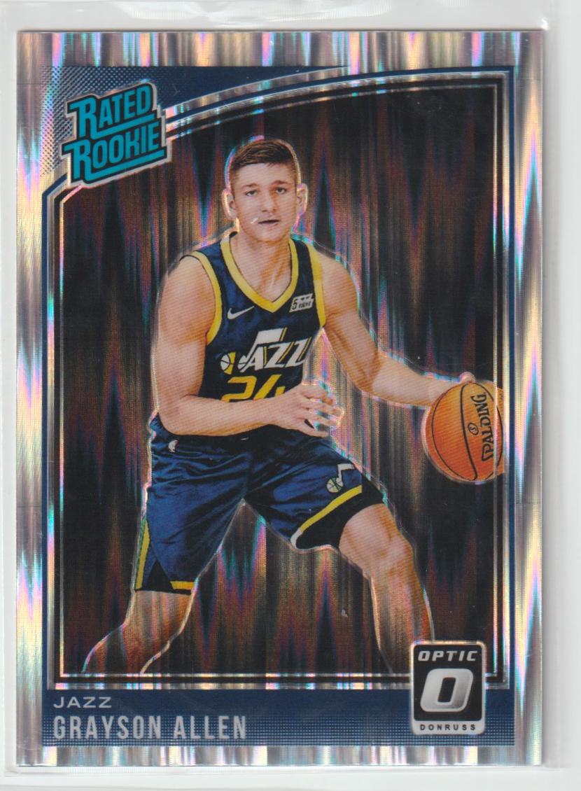 0156 Grayson Allen - Utah Jazz Shock Prizm