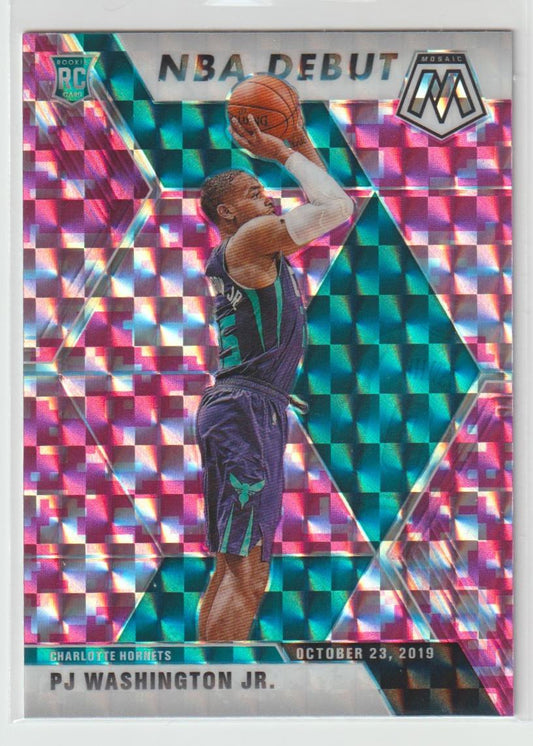 278 PJ Washington Jr. - Charlotte Hornets Camo Pink