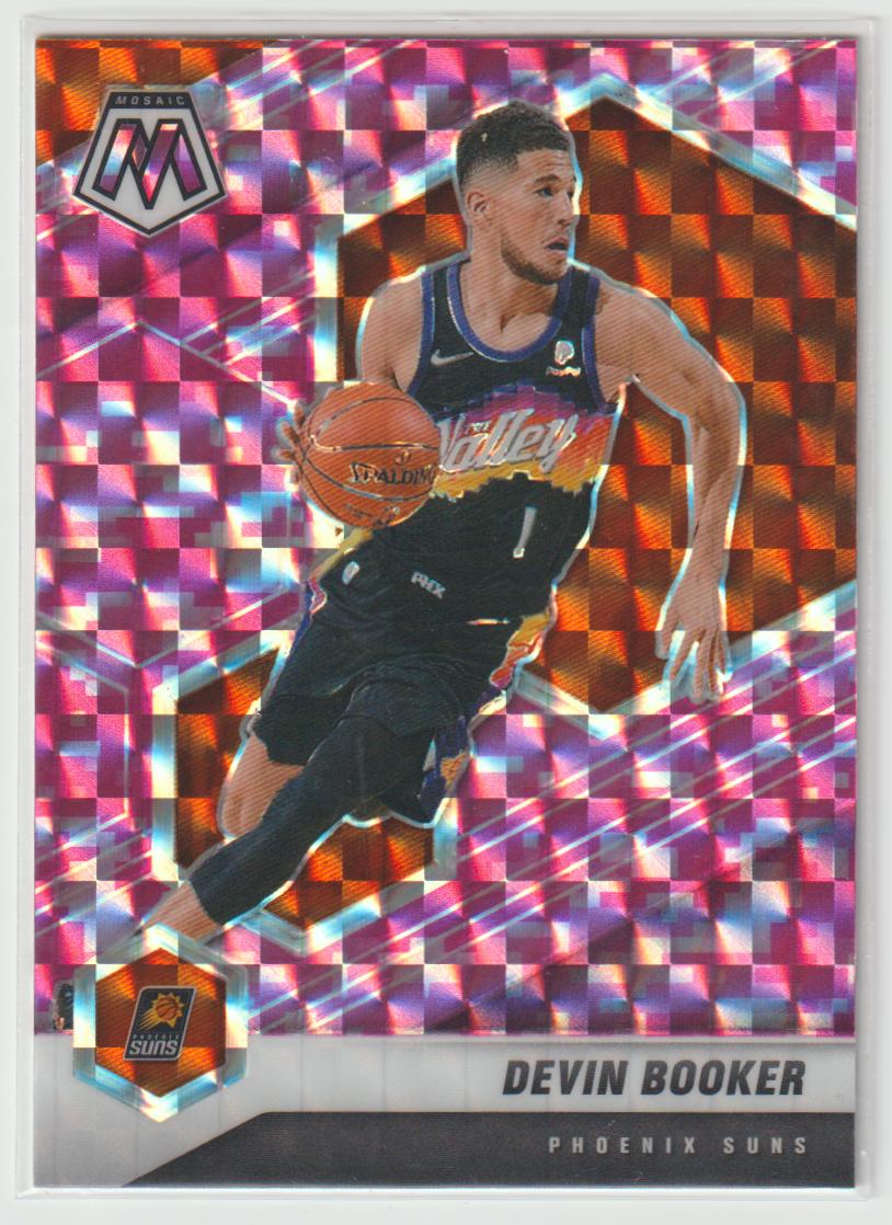 033 Devin Booker - Phoenix Suns Camo Pink