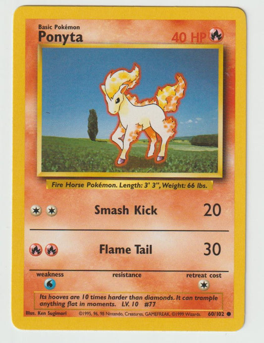 60/102: Ponyta – Fire – Common
