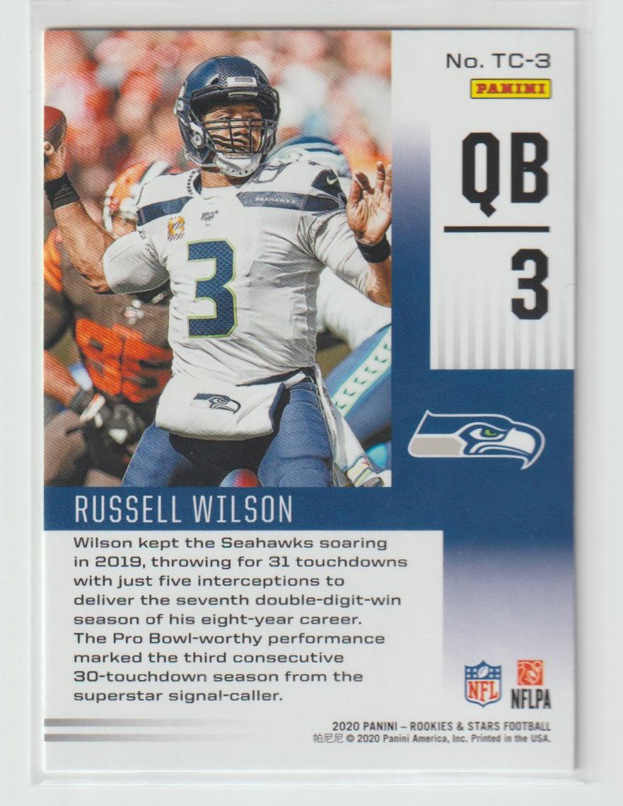 Touchdown Club TC-3 Russell Wilson - Seattle Seahawks