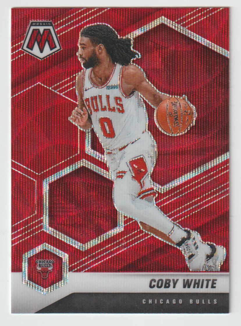 034 Coby White - Chicago Bulls Red Wave