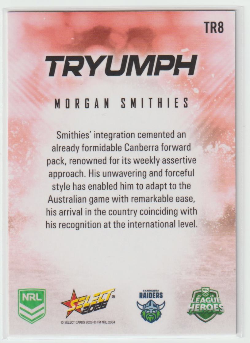 TR008 Morgan Smithies