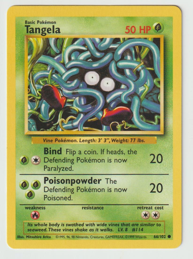 66/102: Tangela – Grass – Common