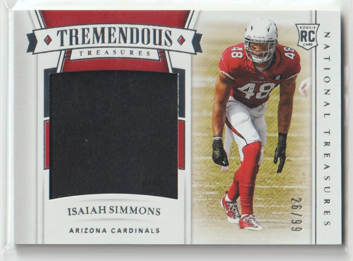 Tremendous Treasures TTR-IS Isaiah Simmons Arizona Cardinals