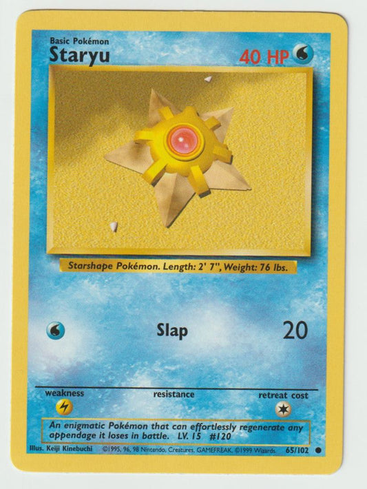 65/102: Staryu – Water – Common