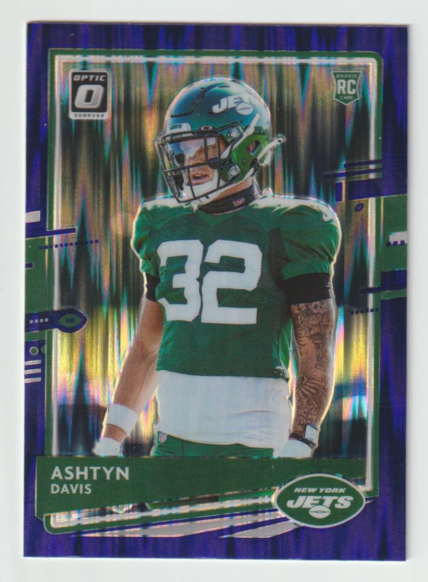 145 Ashtyn Davis - New York Jets Purple Shock