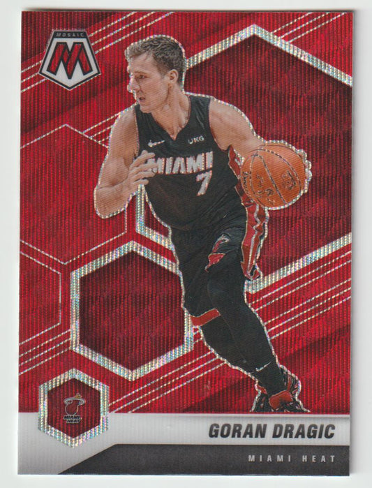 036 Goran Dragic - Miami Heat Red Wave