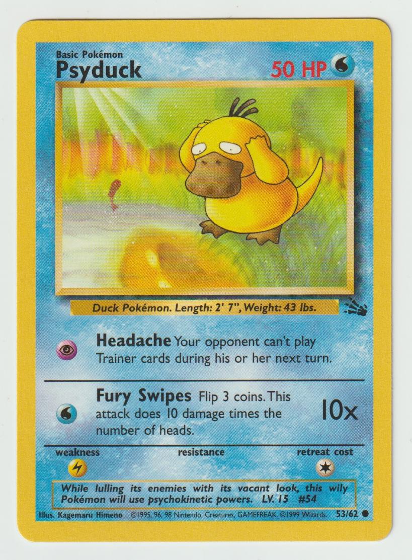 53/62: Psyduck – Water – Common
