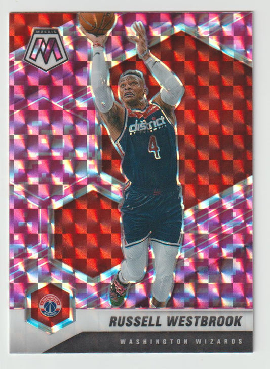 039 Russell Westbrook - Washington Wizards Camo Pink