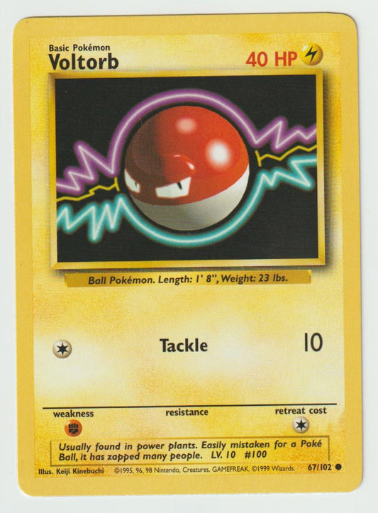67/102: Voltorb – Lightning – Common