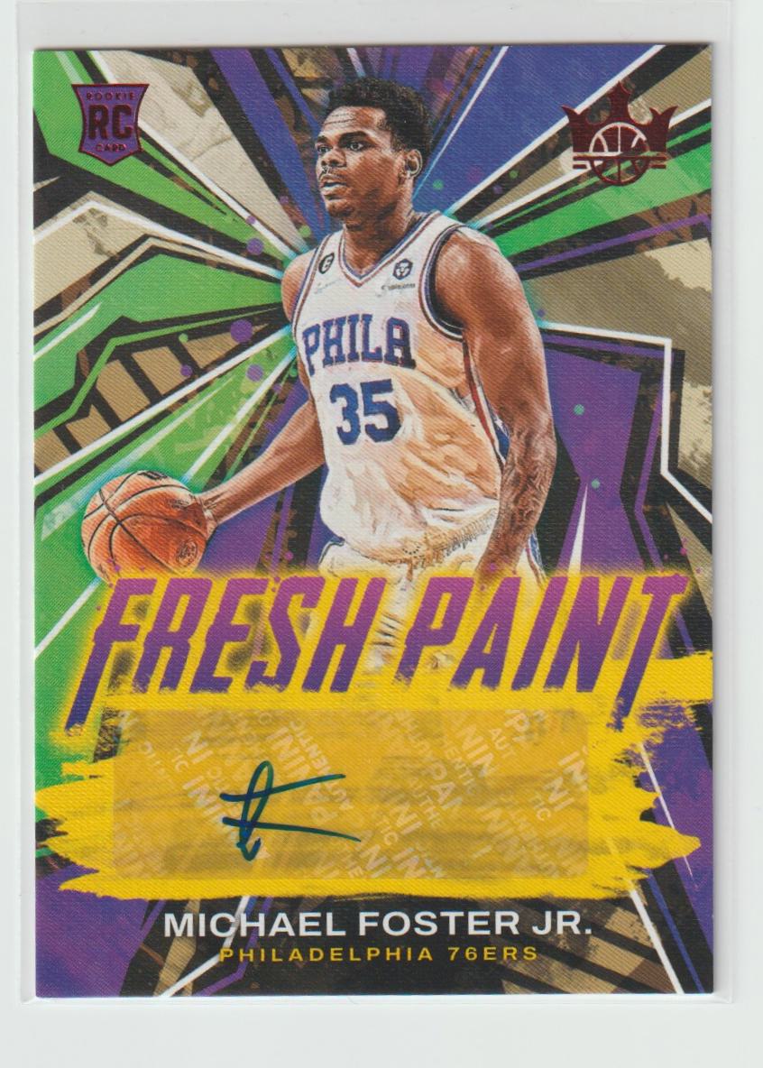 FP-MFJ Michael Foster Jr. - Philadelphia 76ers Ruby 6/99