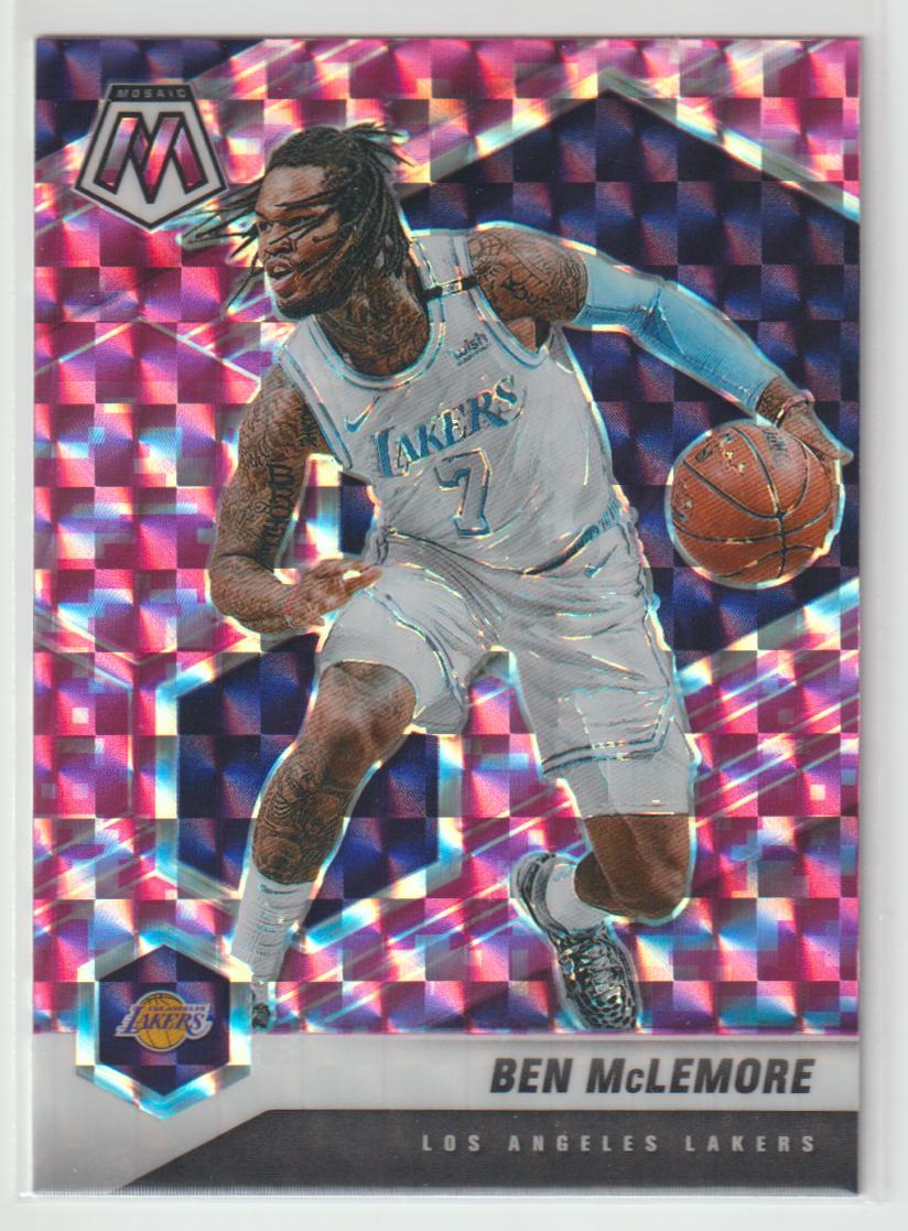 041 Ben McLemore - Los Angeles Lakers Camo Pink