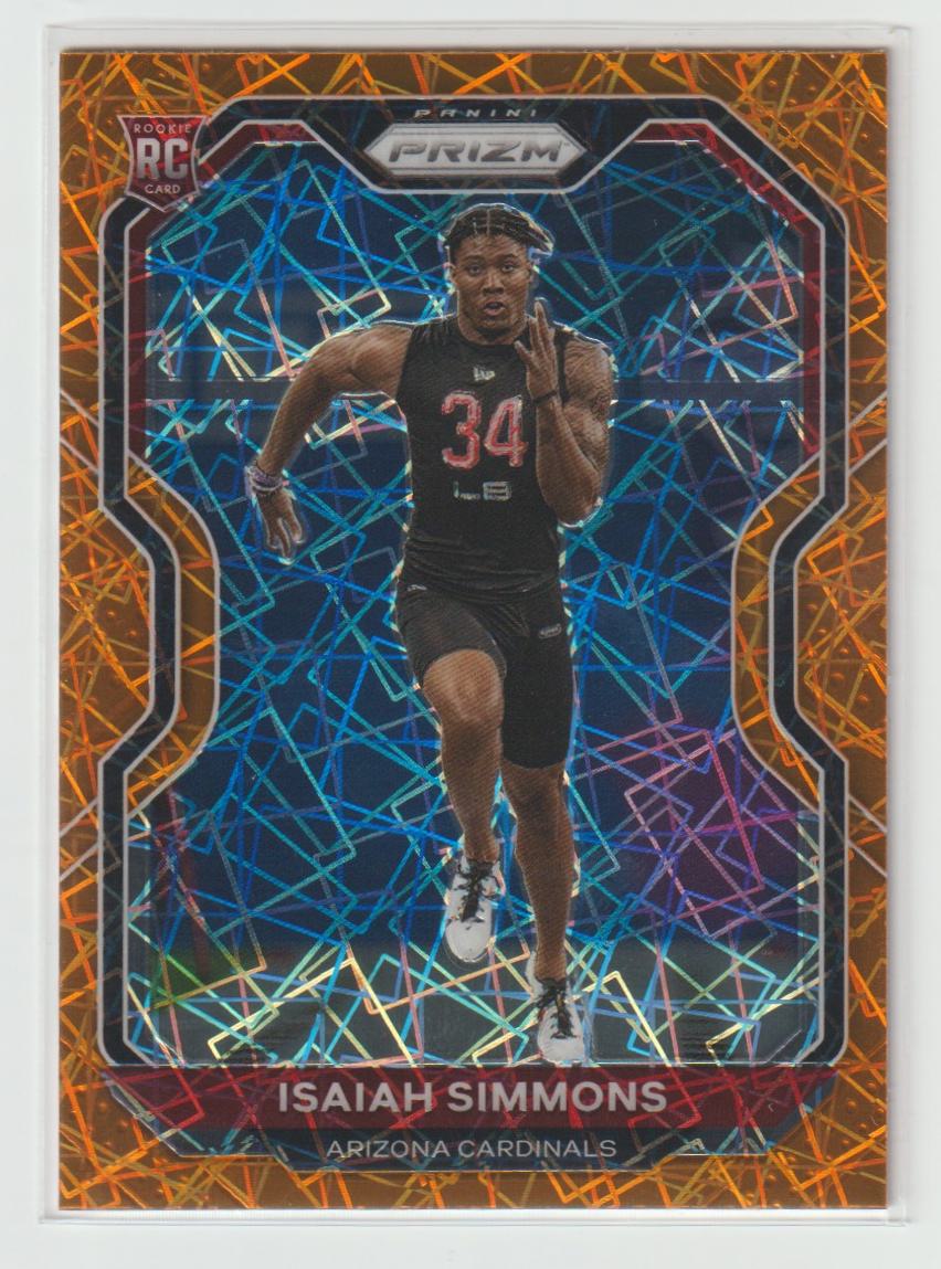 323 Isaiah Simmons Arizona Cardinals Laser Prizm